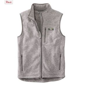 L.L. Bean men’s fleece vest